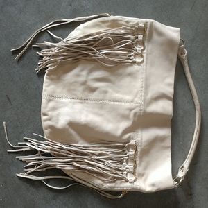 Rebecca Minkoff Cream Soft Leather Shoulder Purse